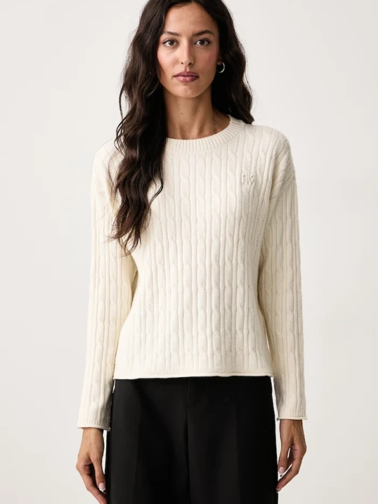 Zdjęcie produktu DKNY sweter damski beżowy