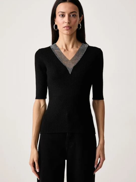Zdjęcie produktu DKNY sweter damski czarny