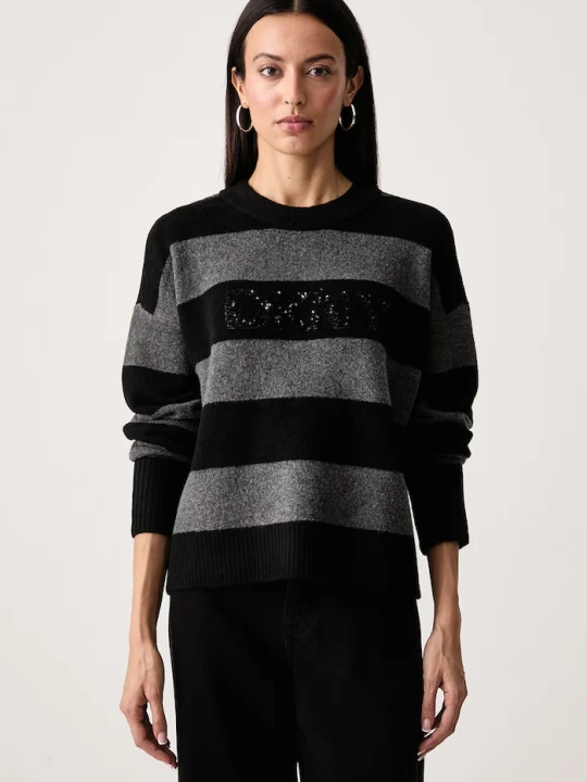 Zdjęcie produktu DKNY sweter damski czarny