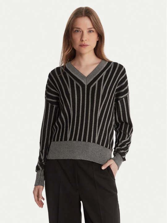Zdjęcie produktu DKNY Sweter P5MSDZ52 Szary Regular Fit