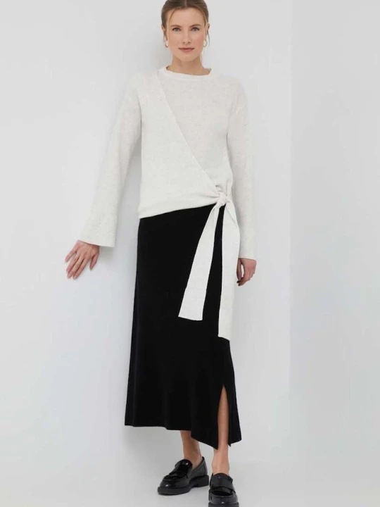 Zdjęcie produktu Dkny sweter wełniany beżowy