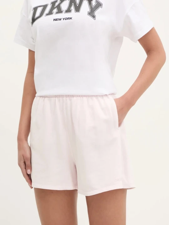 Zdjęcie produktu Dkny szorty bawełniane różowy