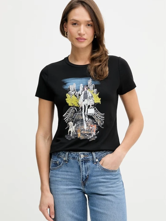 Zdjęcie produktu Dkny t-shirt czarny