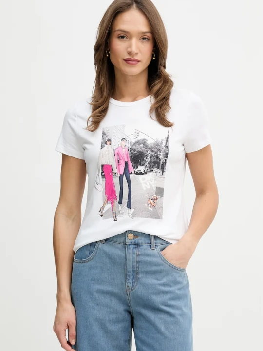 Zdjęcie produktu Dkny t-shirt biały