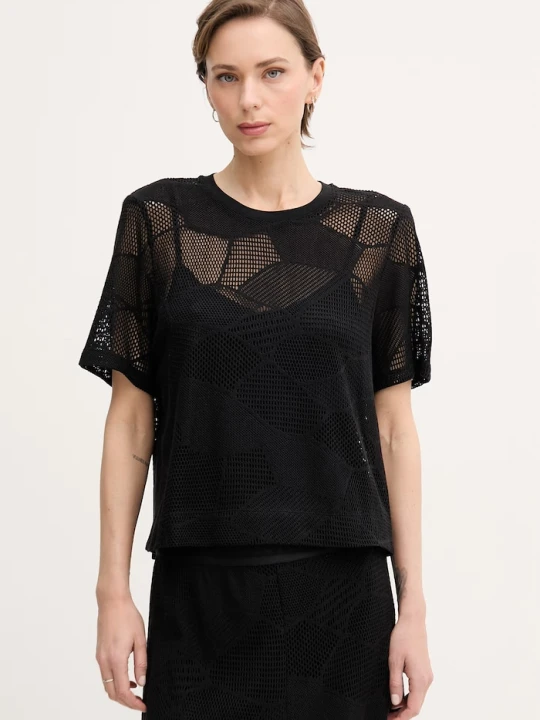 Zdjęcie produktu DKNY t-shirt damski czarny