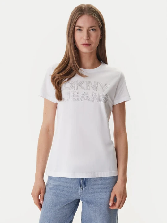 Zdjęcie produktu DKNY T-Shirt DJ6T1692 Biały Regular Fit