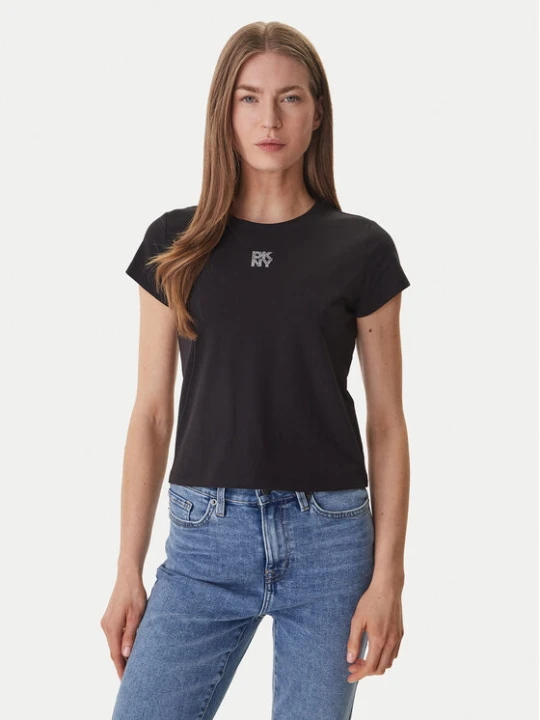 Zdjęcie produktu DKNY T-Shirt DJ6T1740 Czarny Regular Fit