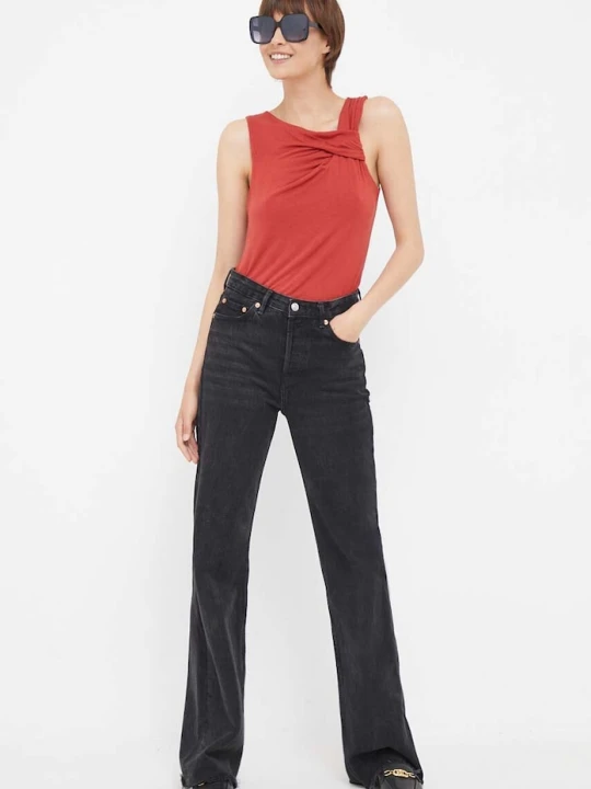 Zdjęcie produktu Dkny top czerwony