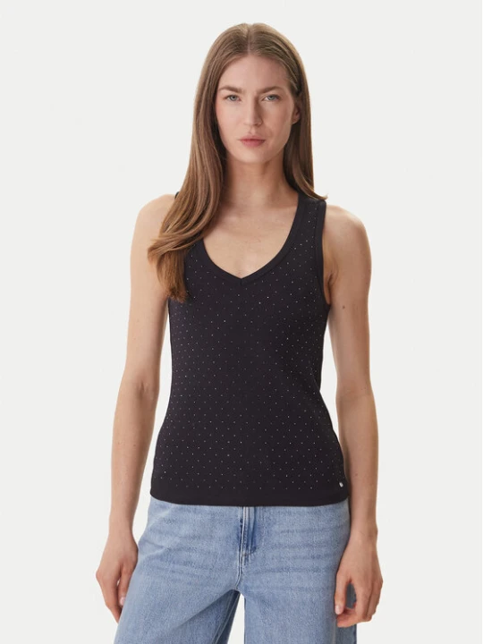Zdjęcie produktu DKNY Top DJ6T1730 Czarny Slim Fit