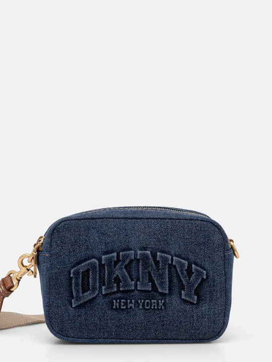 Zdjęcie produktu DKNY torebka crossbody damska jeansowa granatowy