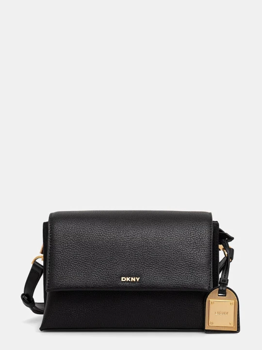 Zdjęcie produktu DKNY torebka crossbody damska skórzana ALYA czarny