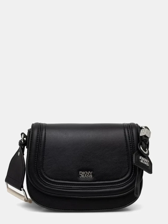 Zdjęcie produktu DKNY torebka crossbody damska z imitacji skóry czarny
