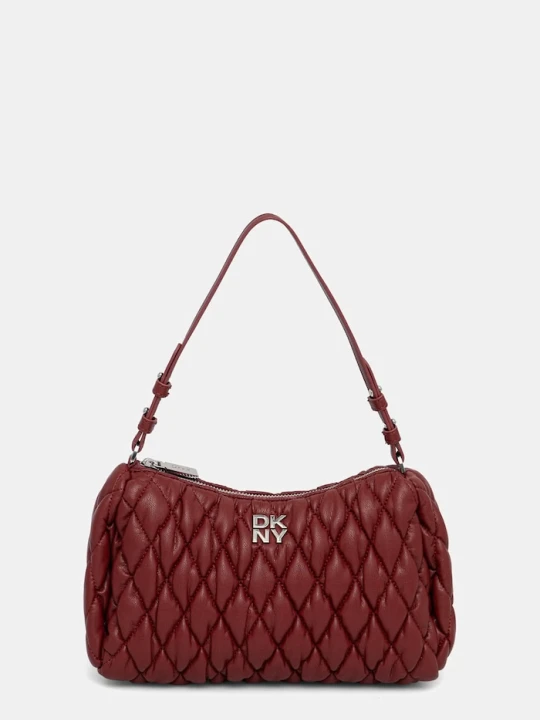 Zdjęcie produktu DKNY torebka damska z imitacji skóry REMY czerwony