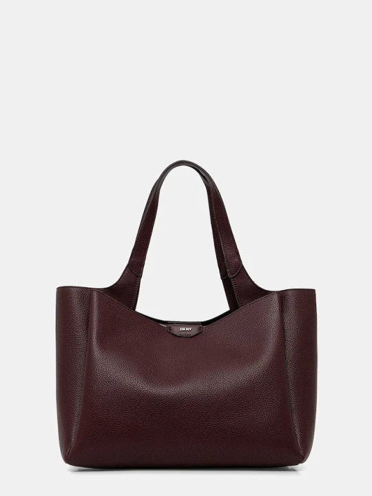 Zdjęcie produktu DKNY torebka shopper damska bordowy
