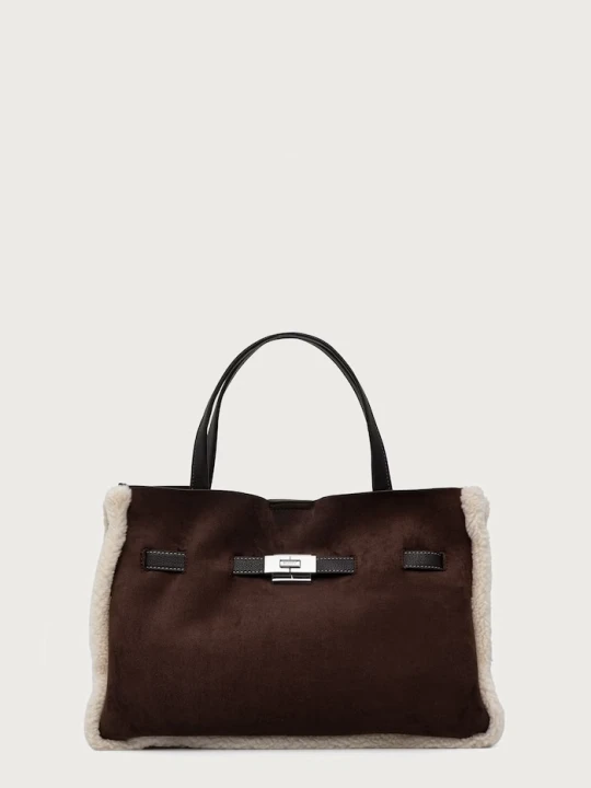 Zdjęcie produktu DKNY torebka shopper damska BRYAR brązowy