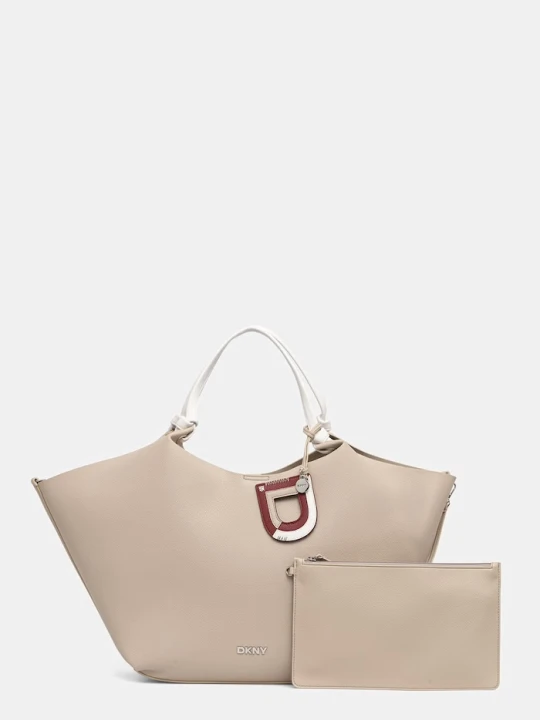 Zdjęcie produktu DKNY torebka shopper damska PAULA beżowy