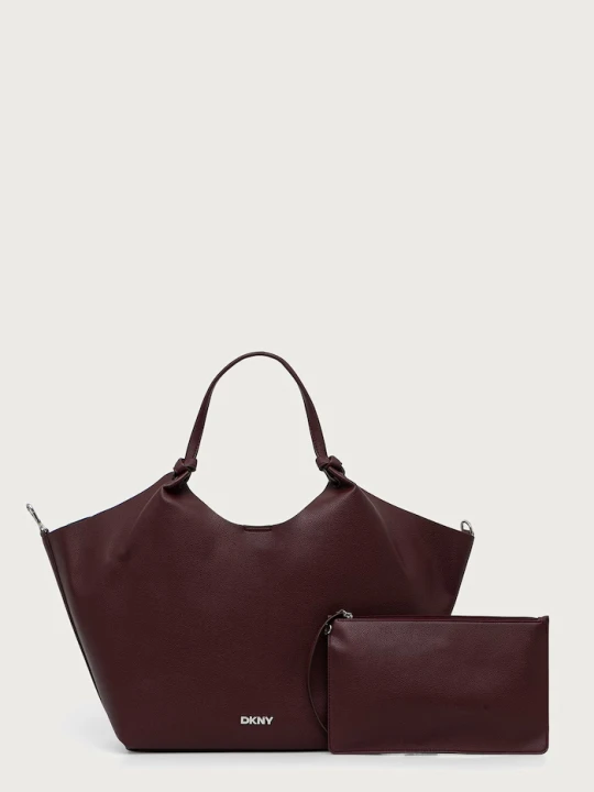 Zdjęcie produktu DKNY torebka shopper damska PAULA bordowy