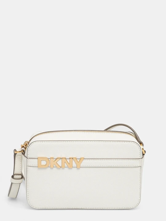Zdjęcie produktu DKNY torebka skórzana beżowy
