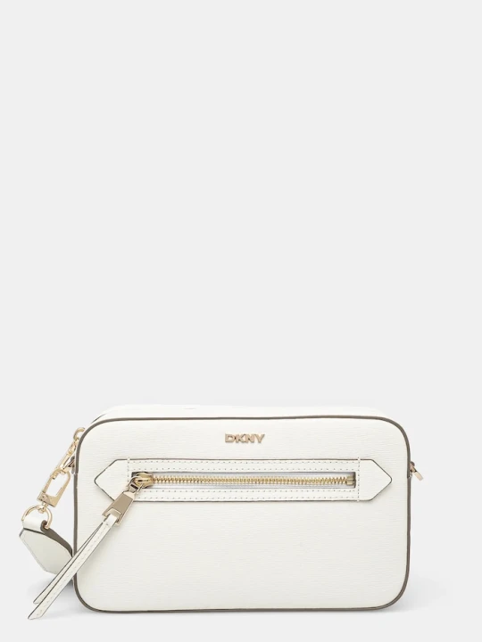 Zdjęcie produktu DKNY torebka skórzana beżowy