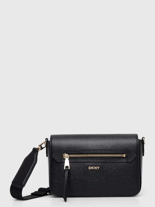 Zdjęcie produktu Dkny torebka skórzana czarny