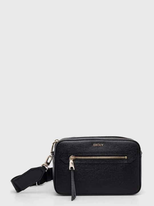 Zdjęcie produktu Dkny torebka skórzana czarny