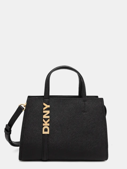 Zdjęcie produktu DKNY torebka crossbody damska skórzana czarny