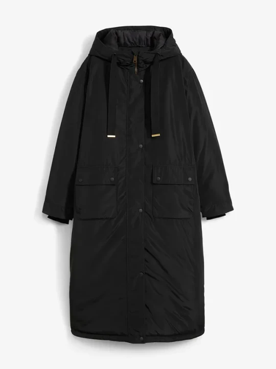 Zdjęcie produktu Długa parka BonPrix czarny