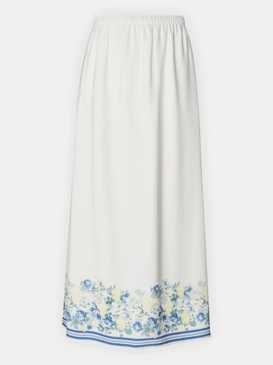 Zdjęcie produktu Długa spódnica Abercrombie & Fitch niebieski