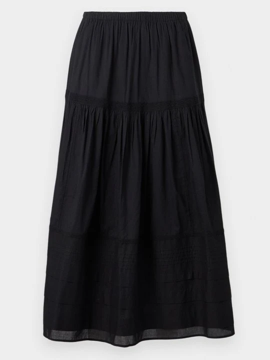 Zdjęcie produktu Długa spódnica Abercrombie & Fitch czarny