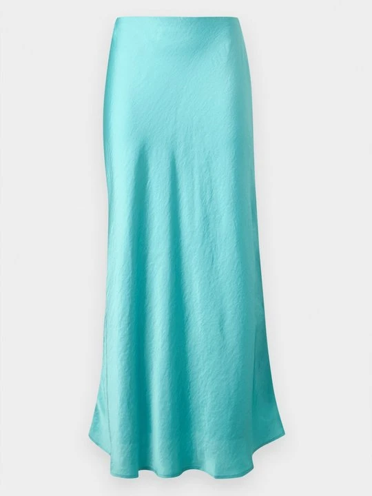 Zdjęcie produktu Długa spódnica Abercrombie & Fitch jasnoniebieski