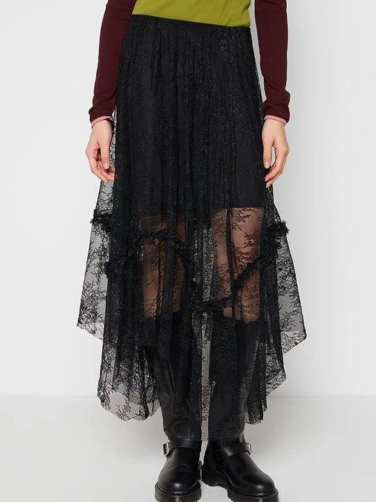 Zdjęcie produktu Długa spódnica AllSaints czarny