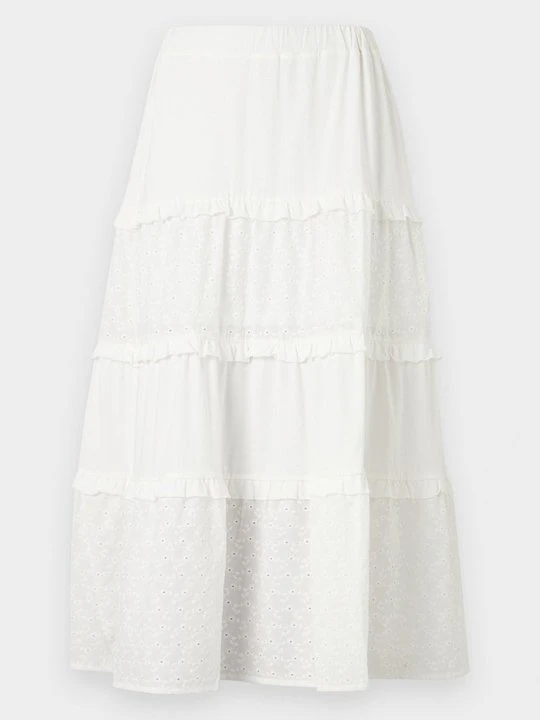 Zdjęcie produktu Długa spódnica Anna Field By Zalando biały
