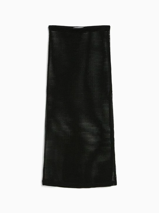 Zdjęcie produktu Długa spódnica Bershka czarny