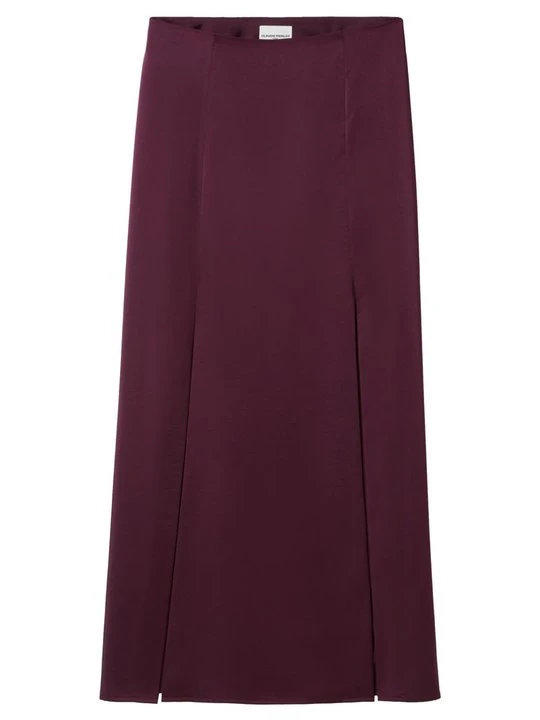Zdjęcie produktu Długa spódnica CLAUDIE PIERLOT bordowy