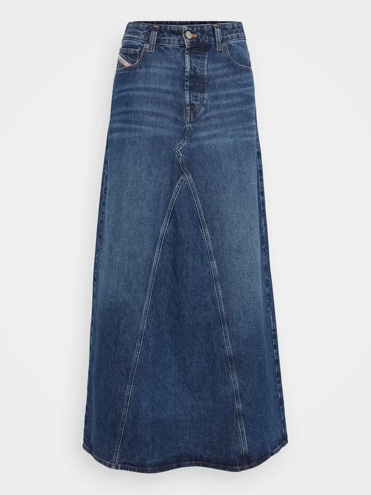 Zdjęcie produktu Długa spódnica Diesel niebieski denim
