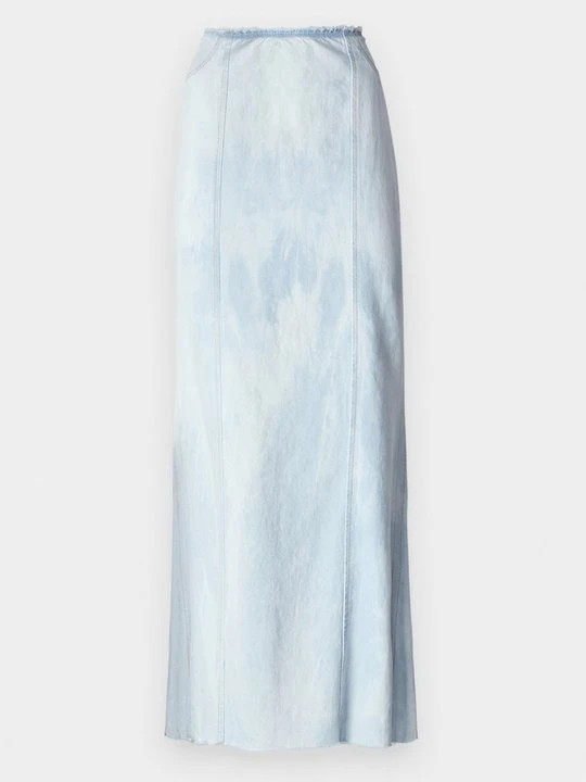 Zdjęcie produktu Długa spódnica DL1961 niebieski denim