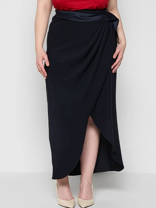 Zdjęcie produktu Długa spódnica Emporio Armani granatowy