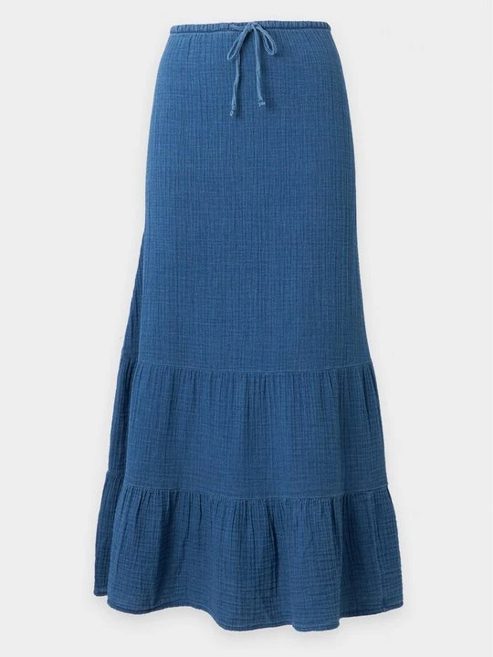 Zdjęcie produktu Długa spódnica GAP niebieski denim