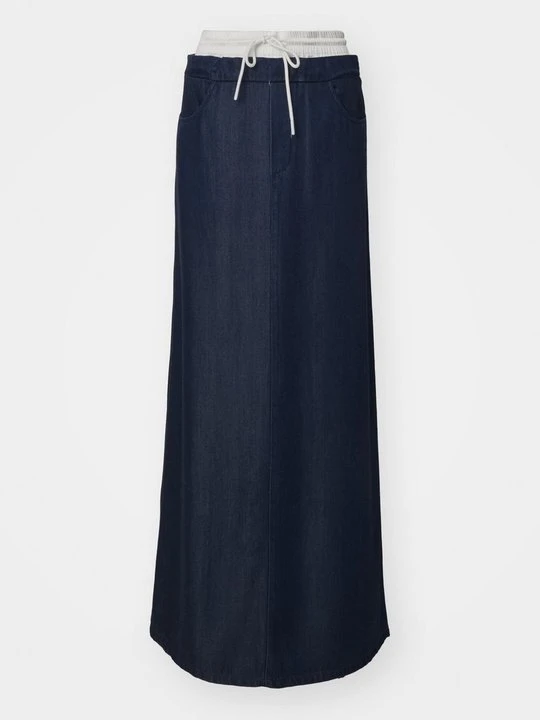 Zdjęcie produktu Długa spódnica Gestuz surowy denim