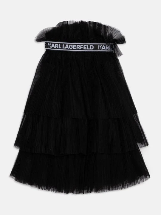 Zdjęcie produktu Długa spódnica KARL LAGERFELD czarny