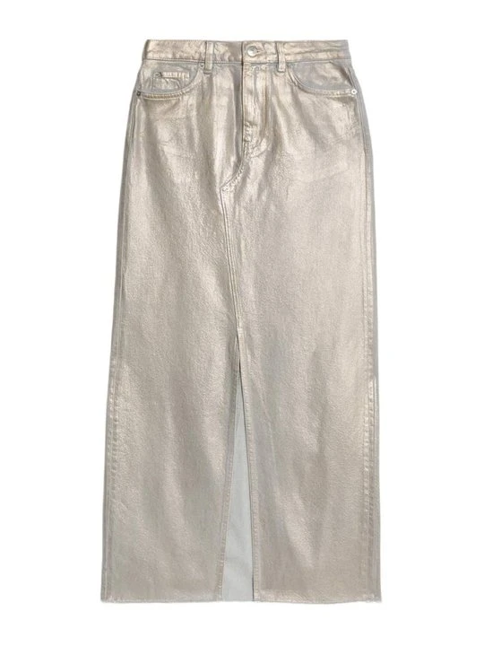 Zdjęcie produktu Długa spódnica Marks & Spencer złoty
