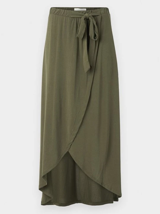 Zdjęcie produktu Długa spódnica Object khaki