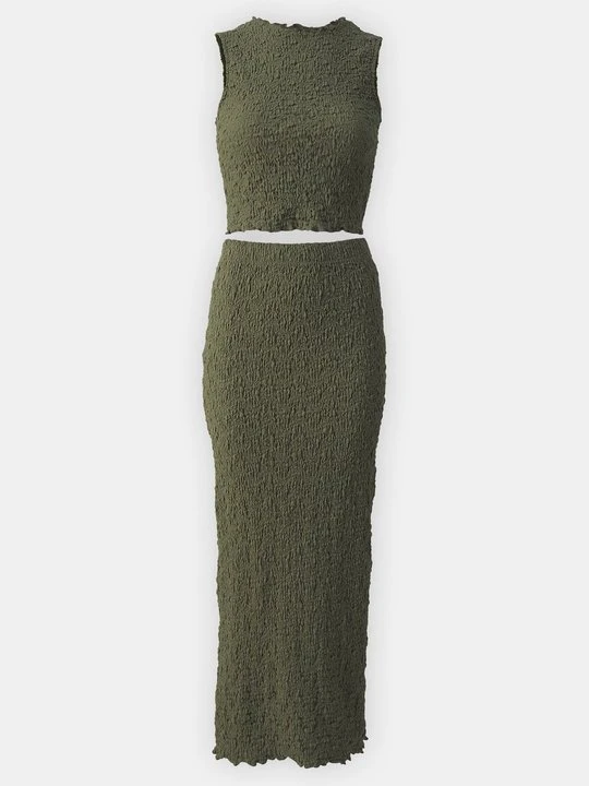 Zdjęcie produktu Długa spódnica Only khaki