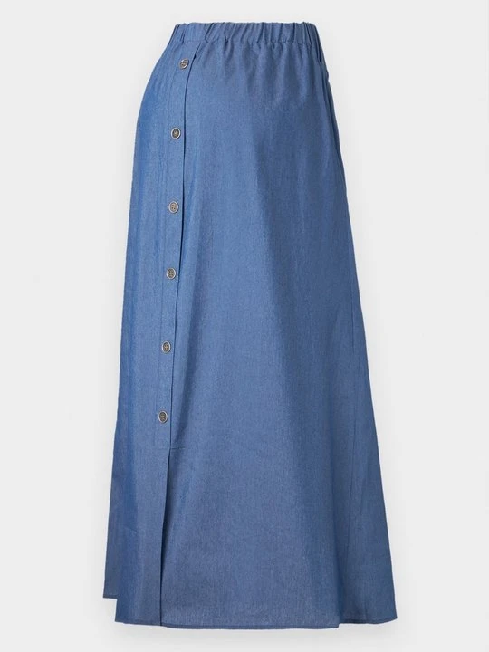Zdjęcie produktu Długa spódnica Only niebieski denim