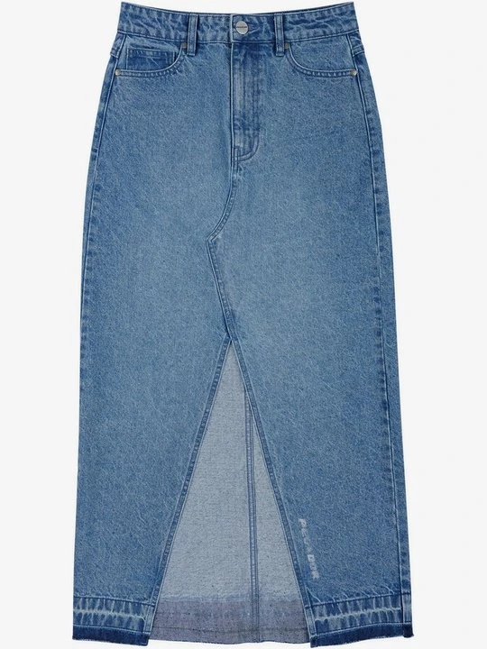 Zdjęcie produktu Długa spódnica Pegador used denim