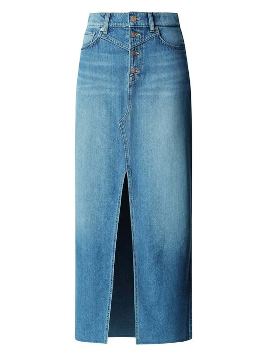 Zdjęcie produktu Długa spódnica Pepe Jeans niebieski denim
