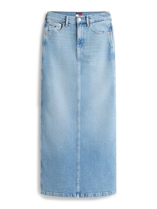 Zdjęcie produktu Długa spódnica Tommy Jeans niebieski denim