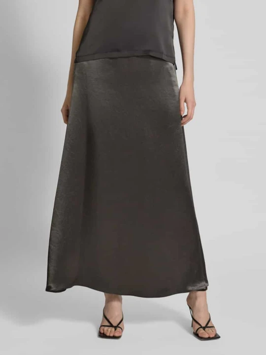 Zdjęcie produktu Długa spódnica z elastycznym pasem model ‘NUEVO’ MM By Max Mara Oliwkowy