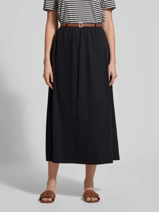 Zdjęcie produktu Długa spódnica z Mieszanka bawełny Model 'LUNA' Vero Moda Czarny
