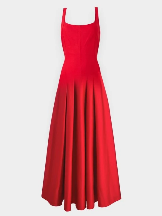Zdjęcie produktu Długa sukienka Alice + Olivia czerwony